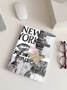 Junk Prin Protective Case, Compatible With IPad (A16) 11th Gen 11-Inch 2025, IPad 10.2/Mini6/Mini7/9.7-Inch, Galaxy Tab A9 Plus Tablet, 3+Y Foldable Anti-Bend, Reinforced Silicone Corners, Auto Wake/Sleep, Built-In Pencil Slot, Multi-Angle Foldable Stand - Perfect Daily Protection, Fashionable Minimalist Design. - Multicolor - View 3