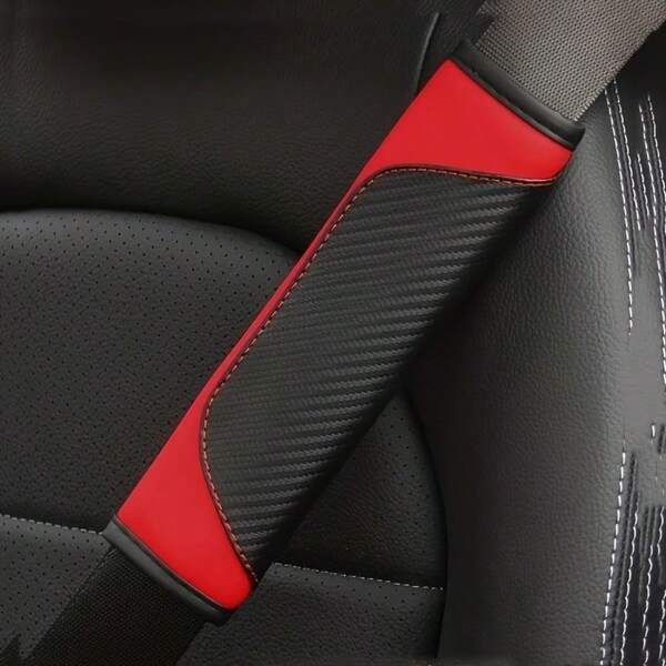 Car PU Leather Safety Belt Shoulder Pad Cover