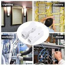 100pcs 5A 220V 2 Pin Push Quick Wire Cable Connector Spring Clamp Terminal White Wiring Terminal Fast Wire Connection