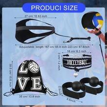 Pcs Volleyball Training Equipment Aid Volleyball Serving Trainer Kit Gifts Beginners - Black + Boys - View 4