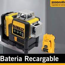 El Nivel Láser Verde 360° DW089LG Profesional es una herramienta de medición de alta precisión diseñada para instaladores, ingenieros y contratistas que buscan resultados exactos en todo momento. Cuenta con 3 líneas láser de 360° que ofrecen una cobertura total, ideal para nivelar muros, techos, pisos o realizar alineaciones simultáneas con máxima visibilidad.