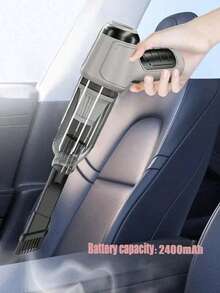 三合一无线吸尘器 - 强劲吸力、空气抽取和吹风功能 - 配备持久耐用的锂电池、泡沫过滤器和配件套装，适用于汽车和家居清洁