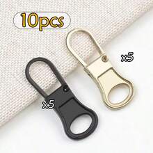 5/10pcs No-Tool Quick Release Universal Zipper Pulls | Replaceable Zipper Heads For Bags, Clothing, Shoes, Detachable Pendants - Multicolor - View 18