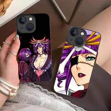 Bleach Katen Kyokotsu Phone Case Compatible With  16 15 14 13 12 11 X XR XS 8 7 Pro Max Plus Mini Color Silicone Protective Luxury, Cover Compatible With  17 Pro Case,  17 Pro Max Case,  17 Case,  16 Pro Case - Nero3 - Visualizzare 4