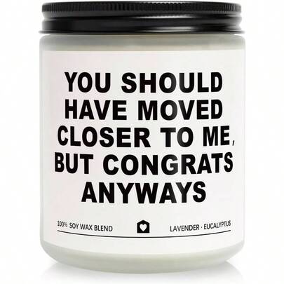 60th Birthday Gifts Women Ideas, Funny 60th Birthday Gifts Grandma People Turning 60 - Smells Like You're Not In Your Fifties Anymore - Handmade Lavender Happy 60 Years Birthday Candle 7oz