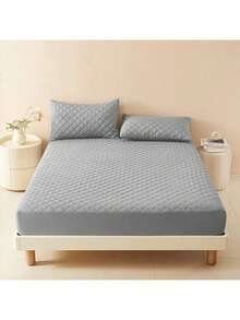 Waterproof Mattress Protector (Single, Standard, Queen, King) - Various Colors - Grey - View 3