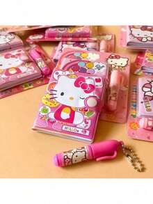 4/1 Pieces,Sanrio Hello Kitty Spiral Notebook - Cute And Thick Cartoon Theme Diary With Simple Design, Distinctive Features, Multiple Colors - Ideal For Schools Or Offices