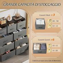 Storage Drawers - Grey Black - View 4