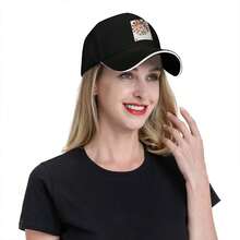 1pc Harmony Day Harmonious Life Sandwich Baseball Cap, Adjustable Cap Both Men And Women, Made Of Polyester, Washable By Hand, One Size Fits Most, Suitable Outdoor Activities, Travel, And Holiday Gifts. - Blue - View 9