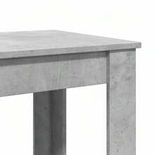 Bar Table Concrete Grey 102x50x103.5 Cm Engineered Wood - Grey - View 7