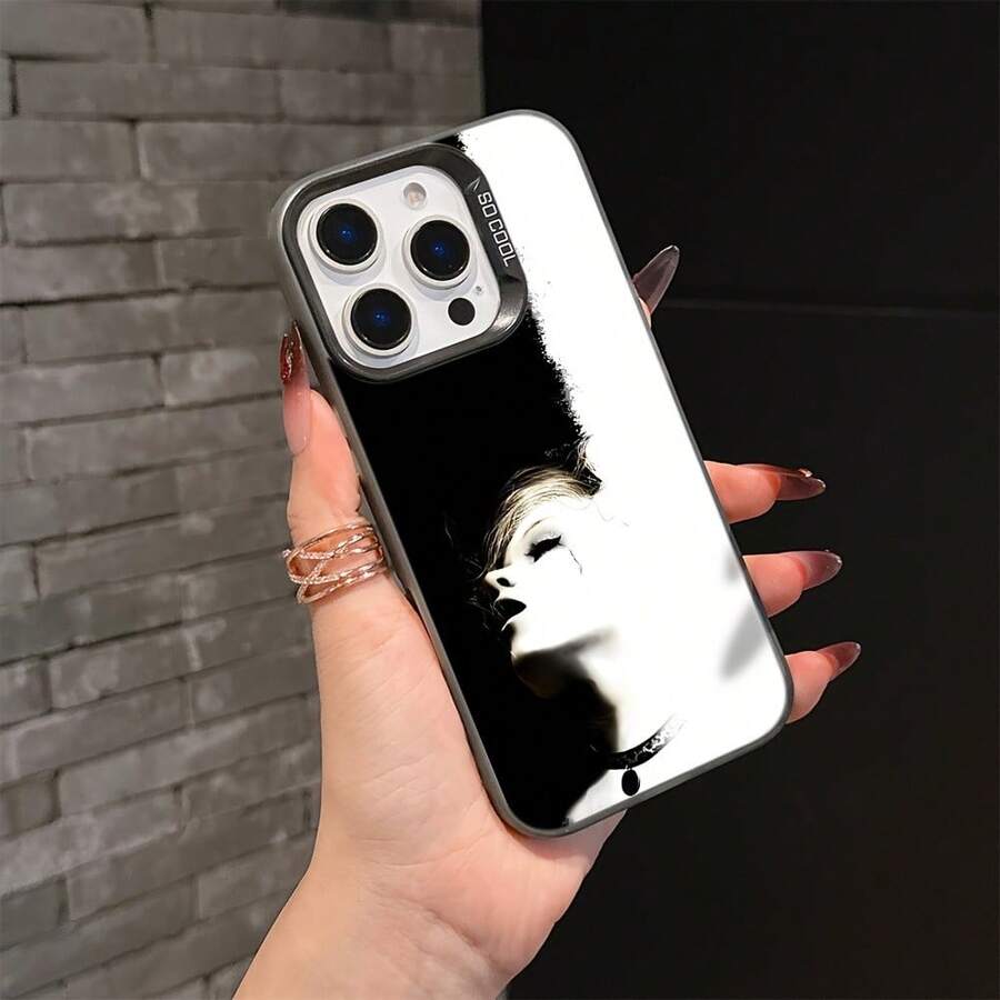 Funda de teléfono Q-Quiet Hill para iPhone 17 16e 16 15 14 13 12 11 Mini Pro Max Air X XR XSMAX 8 7 Plus, funda trasera mate anti-caída, cubierta protectora a prueba de golpes, funda de uso diario, cubierta protectora de moda, textura suave, material duradero, cubierta protectora ligera, usuario casual, entusiasta de la tecnología - Colores mezclados - Ver 1