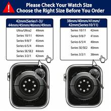 Sport Bands Compatible With Apple Watch Band 38mm 40mm 41mm 42mm 44mm 45mm 49mm 46mm,Silicone Waterproof Strap Compatible With Apple Watch Series 10 9 Ultra 8 7 6 5 4 3 2 1 SE Women Men - Pink - View 6