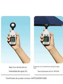 Creative Black Vinyl Manual Umbrella With UV Protection, Thick And Sturdy Folding Umbrella, Sun And Rain Umbrella, It Is Foldable And Easy To Carry. - 粉色 - 查看 5