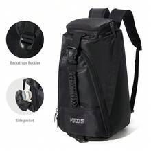 Sport- und Fitnesstasche, Herren Rucksack mit großer Kapazität, Nass-Trocken-Trennung, Schwimm- und Basketballtraining, Handgepäcktasche, modische Umhängetasche für Reisen, Aufbewahrung, Handgepäckrucksack, Outdoor-Reisen, Mehrzweck-Klassifizierungsaufbewahrung, unabhängiges Schuhfach, Freizeitrucksack für Studenten, Sporttasche.