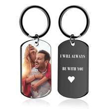 Chaveiro personalizado com imagem e texto, dupla face, chaveiros personalizados com gravação de foto, presentes para mulheres, namorado, volta às aulas, guia de roupas para festas, estilos retrô, chaveiros e acessórios personalizados, conforto fácil, durável, colorido, fofo, adorável, engraçado, kawaii, Y2K, elegante, unissex, casual, personalizado, único, personalizado, presentes ideais para ele, presentes ideais para ela, namorado, namorada, família, amigos