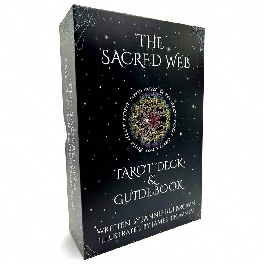 The Sacred Web Tarot: Tarot Deck & Guidebook - Single Book - View 1