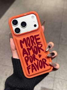 1 pieza Nuevo estuche protector de teléfono con textura de cuero acolchado y antiarañazos, compatible con iPhone 15 Pro Max, 14 Plus, 13 Pro Max, 12, 11, 7G, 7P, IX, XR, XS Max, 17 Pro, Air con protrusión de lente de cámara y protección antideslizante