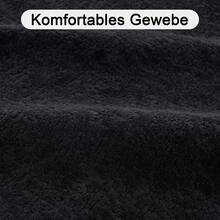 Fully Compressed Boneless Sofa, Living Room/Bedroom With Segmented Cloud Sofa, Modern Modular Sofa, No Assembly Required, Comfortable And Skin-Friendly Chenille Fabric - Black - View 11
