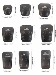 1 对黑色女式靴子固定器，可将过膝长靴放入塑料支架中，适用于储物柜、鞋柜、长靴，鞋子支撑件，塑料鞋支撑件，冬季礼物之选