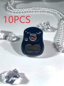 Mini Ring Counter Cards, Tasbih, Compact & Lightweight, 0-99999, Convenient For Prayer Counting, Inventory Counting, People Counting, Etc.