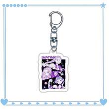 1pc Acrylic Team Cartoon Character Keychain, Bag Charm, Car Key Chain, Cute Cartoon Keyring, Bag Decoration, ANITEEZ Kpop Yun Ho & Ryu Sang Fan Gift