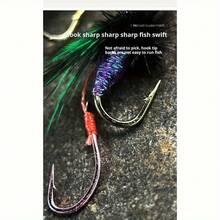 Fly Fishing Lure Set, 5 Packs Hand-Tied Assortment Realistic Insect, Targeting Trout Bass Lake River All-Water, Sensitive Treble Hooks All-Season - 5 Items - View 8