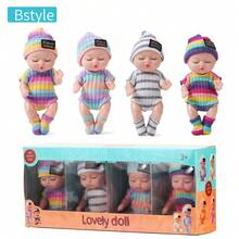 HUANG ER Muñeca Reborn linda de 4 pulgadas, regalo de cumpleaños perfecto - Multicolor - Ver 24