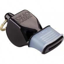 Barret Barrett FISCHIETTO Zorro con BOCA SUAVE Negro - 115 db (individual con cordón) - Ver 4