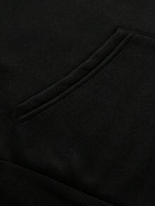 "SP5DER" Spider Web Hoodie For Men (250g Polyester) Men's Hoodie Is Suitable For Outdoor Sports And Is An Ideal Choice For Autumn And Winter Printing - 黑色 - 查看 5