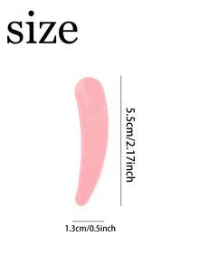 50pcs Eye Cream Scoop Crescent Spoon Small Scoop Facial Mask Stick Spoon Face Cream Spoon Cosmetics Packaging Tool - Multicolor - View 12