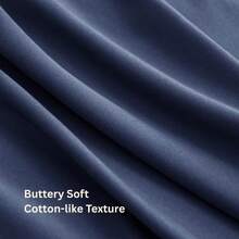 Premium Fitted Bedsheet Set 3Piece Includes 2 Standard Pillowcases Extra Deep (50CM) Extra Soft WrinkleResistant 2000TC Microfibre (Navy Blue Queen) - Navy Blue - View 6