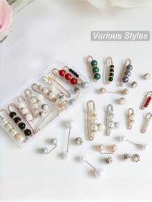 32pcs Adjustable Waistband Clips Set - Mixed Colors, Sewing & Knitting Accessories For Jeans And Apparel