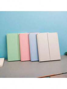 Espelho de maquiagem dobrável em três partes (sem iluminação), ideal para dormitórios, penteadeiras e escritórios. Prático para maquiagem, acessível e pode ser usado como decoração de quarto, acessório para viagens e para o quarto. - Multicolorido - Ver 8