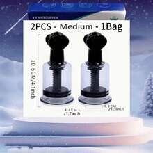 1套/1袋-12个/6个/2个/1个高品质旋转拔罐器，健身按摩拔罐，便携易用，多功能拔罐工具，适用于瑜伽、跑步等运动，健康美容拔罐，令肌肤容光焕发，是节日和家庭的最佳礼物