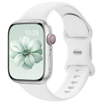 Sport Bands Compatible With Apple Watch Band 38mm 40mm 41mm 42mm 44mm 45mm 49mm 46mm,Silicone Waterproof Strap Compatible With Apple Watch Series 10 9 Ultra 8 7 6 5 4 3 2 1 SE Women Men