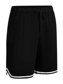 5-Pack Men's Shorts, Breathable And Quick-Drying Sports Shorts, Basketball Shorts, Gym Shorts, Suitable For Running And Hiking, Etc.Men's Gifts,Pants - 黑色+深灰+藏青+寶藍+酒紅 - 查看 2