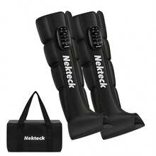 NEKTECK Portable Leg Massager Boots - Rechargeable Air Compression For Leg Comfort, Cordless Relaxation Gift For Parents & Family - 美規A型插(110-127V) - 查看 10