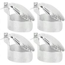 Dpofirs 4 Piezas de Vela Snuffer, Extintor Automático de Velas, Tapón Automático de la Mecha de la Vela, Candle Safety Guard Wick Flame Snuffer para Apagar la Llama de la Vela de Forma - PAGO - Ver 13