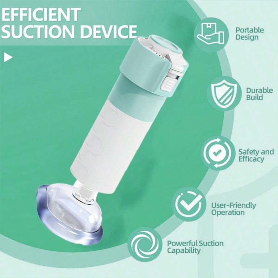 Choking Prevention Suffocation Rescue Suction Portable Airway Suction Device For Children And Adults, Travel Bags And Household Kits First Kits For Children And Adults, Portable Airway Suction Device