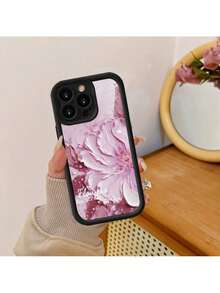 Funda de Teléfono Suave con Diseño Floral para Varios Modelos de , Incluyendo el Pro Max y SE. - Multicolor - Ver 5