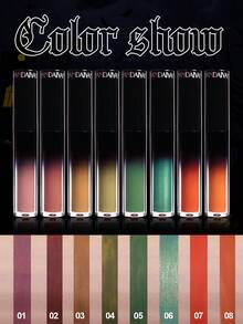 HANDAIYAN Gothic Style Matte Lip Gloss, Dark Series, Natural Matte Finish, Long-Lasting, Waterproof, Suitable For Halloween, Christmas, Masquerade, Makeup Parties, Smokey Makeup, Cosplay