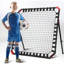 Soccer Rebounder - Training Gifts, Aids Equipment Teens Portable Kick - Back Rebound, Skills Trainer Exercises Practice - Black - View 2