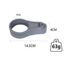 1pc Foldable Cup Holder, Portable Party Wine Glass Coffee Cup Plastic Carrier, Creative Cup Holder - Multicolor - View 9