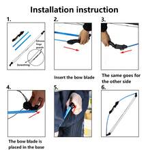 1 Set Of Outdoor Shooting Pulley Bow, A Set For Outdoor Archery Practice And Competition, A Competitive Archery Set. - màu đen - Xem 3