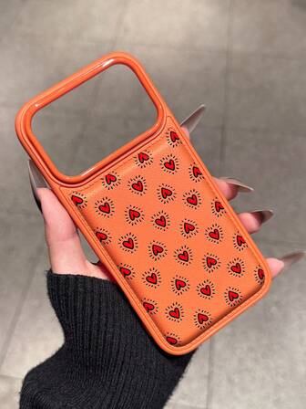 1 pieza Nuevo estuche protector de cuero con textura acolchada y antiarañazos, compatible con iPhone 15 Pro Max, 14 Plus, 13 Pro Max, 12, 11, 7G, 7P, IX, XR, XS Max, 17 Pro, Air con protección contra caídas y saliente de lente de cámara