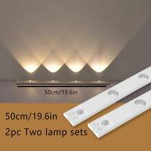 Led感應燈,貓眼燈,小山丘燈,led裝飾燈,充電燈,櫥櫃燈,臥室燈,夜燈,室內照明燈 - 銀色 - 查看 14