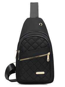 Ba lô unisex có ngăn trước, kiểu Hàn Quốc, thiết kế tối giản, phù hợp cho hoạt động ngoài trời, dây đeo vai có thể điều chỉnh, túi đựng đồ cỡ dành cho nữ. - Nhiều màu - Xem 9