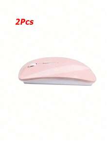超薄無綫鼠標適用於PC,電腦鼠標 - 粉色 - 查看 6