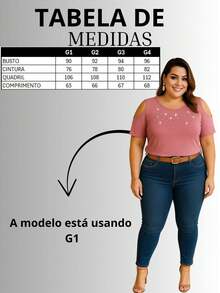 Plus Size Blouses - Màu hồng gỉ - Xem 6