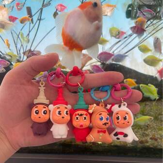 星形装饰钥匙扣，玩具，汽车装饰品